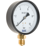 dry pressure gauge steel case